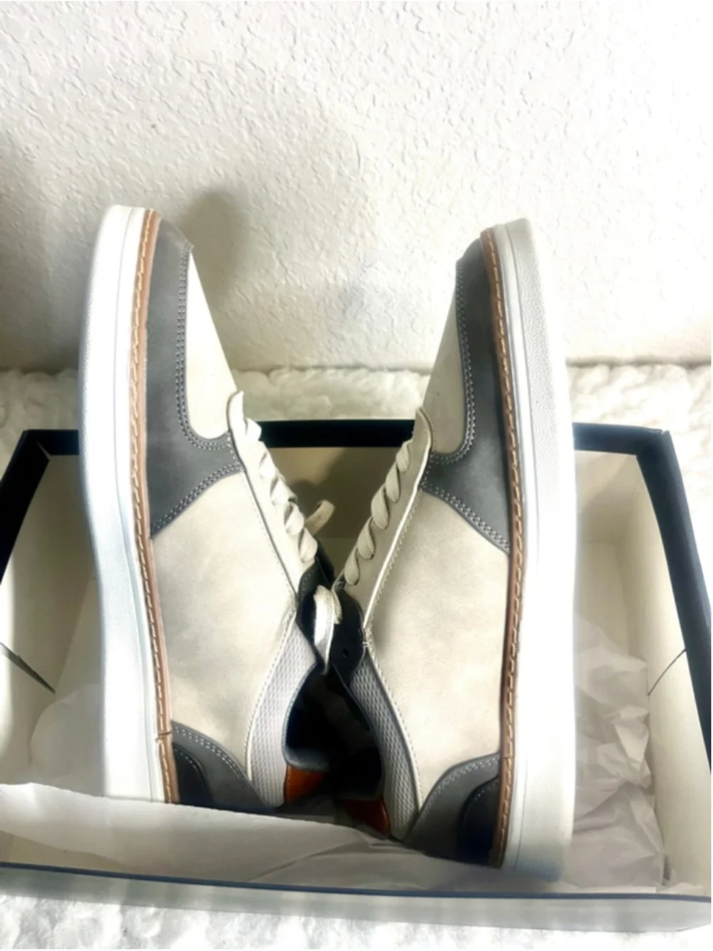 NIB Nautica Savar Men's Sneakers in grey Size 9